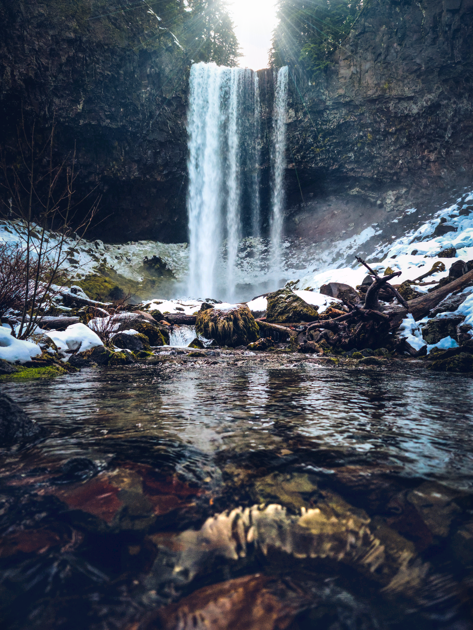 Tamanawas Falls Trail Mt Hood Oregon
