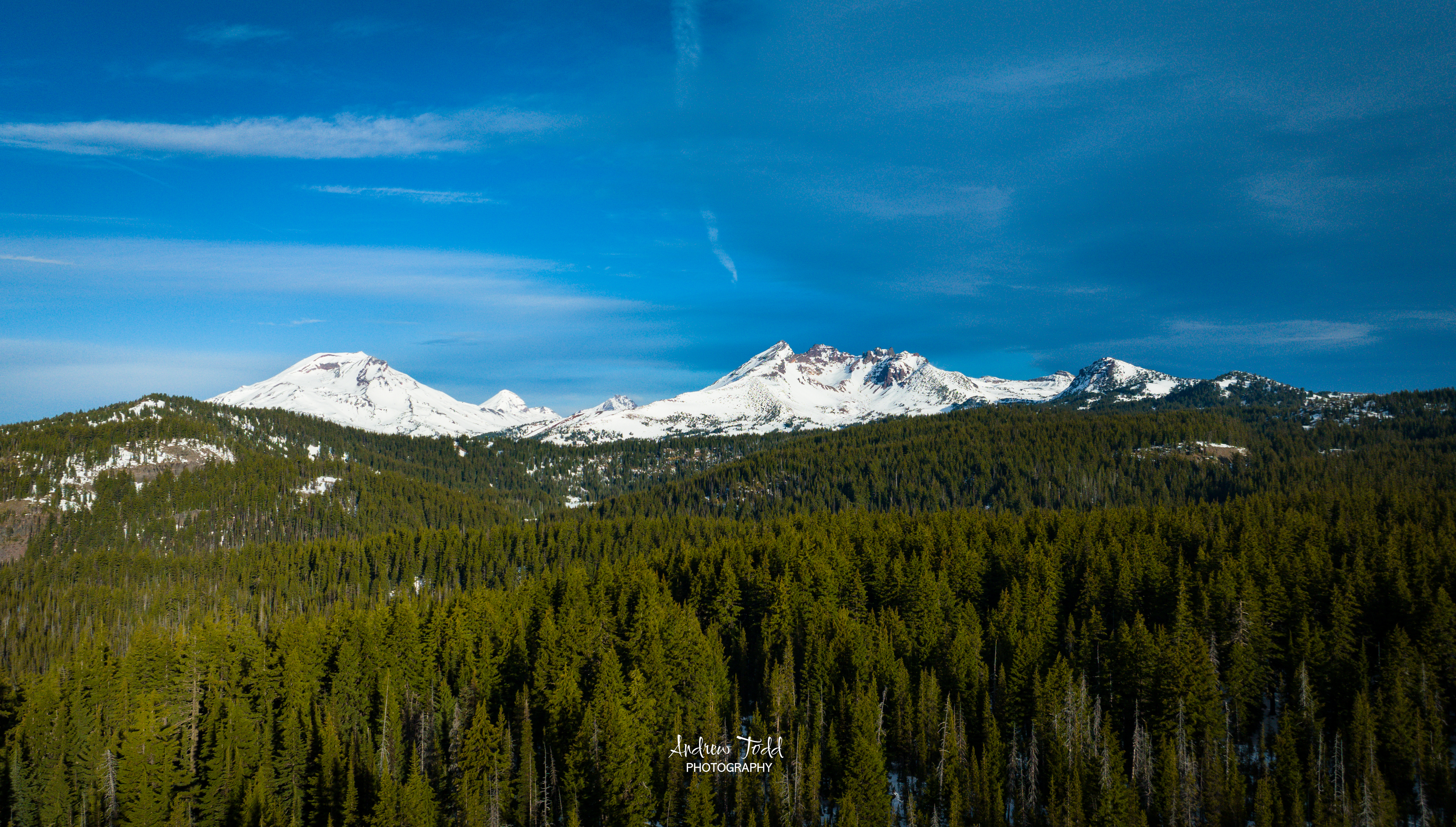 Three Sisters Mountains Oregon Broken Top