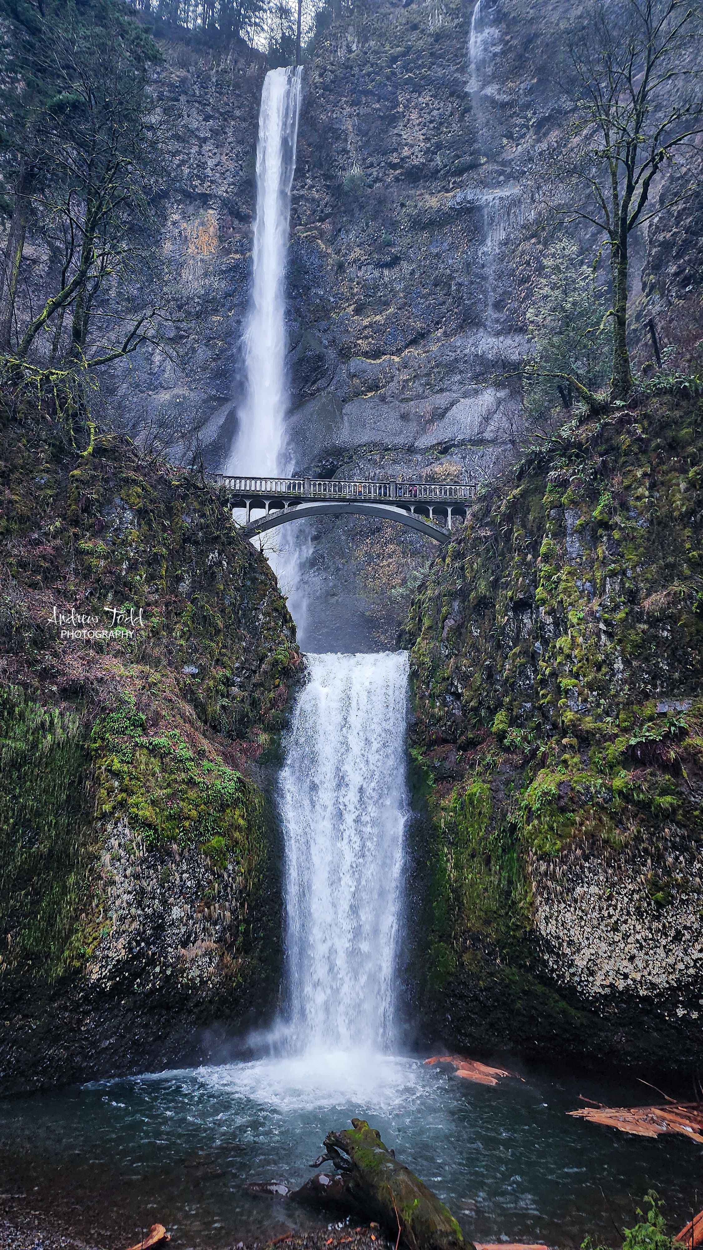 Multnomah Falls Oregon Columbia River Gorge